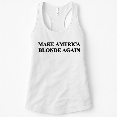 Make America Blonde Again Womens Tank Top