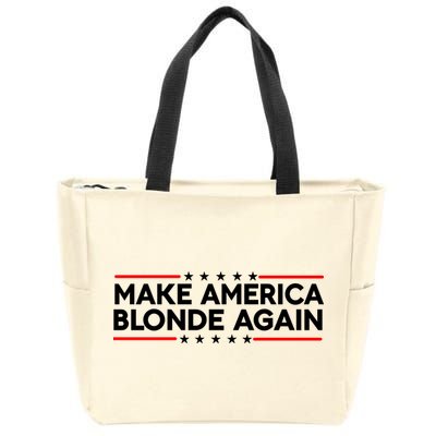 Make America Blonde Again Zip Tote Bag
