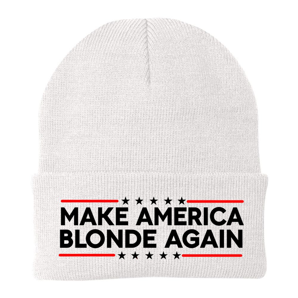 Make America Blonde Again Beanie