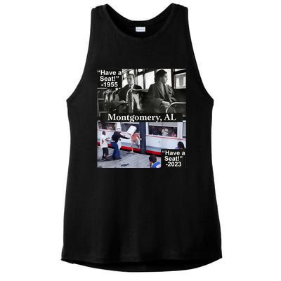 Montgomery Alabama Brawl Folding Chair Riverboat Fight Ladies PosiCharge Tri-Blend Wicking Tank