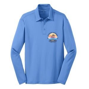 Montgomery Alabama Boat Fight Riverboat Brawl Folding Chair Silk Touch Performance Long Sleeve Polo