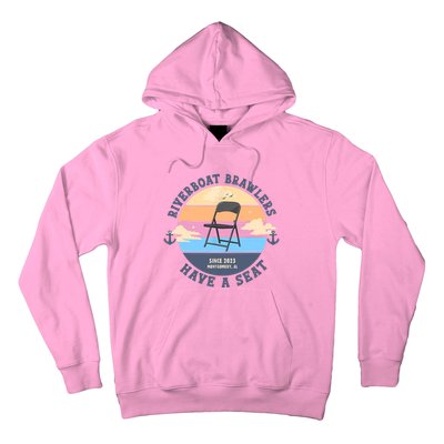 Montgomery Alabama Boat Fight Riverboat Brawl Folding Chair Hoodie