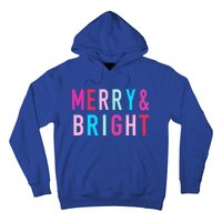 Merry And Bright Christmas Cute Gift Hoodie