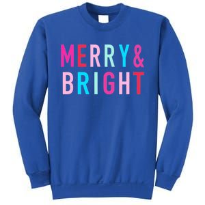 Merry And Bright Christmas Cute Gift Sweatshirt