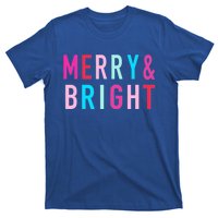 Merry And Bright Christmas Cute Gift T-Shirt