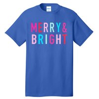 Merry And Bright Christmas Cute Gift Tall T-Shirt