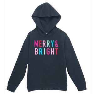 Merry And Bright Christmas Cute Gift Urban Pullover Hoodie