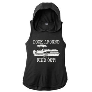 Montgomery Alabama Boat Dock Brawl Funny Dock Fight Meme Ladies PosiCharge Tri-Blend Wicking Draft Hoodie Tank