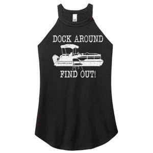 Montgomery Alabama Boat Dock Brawl Funny Dock Fight Meme Women's Perfect Tri Rocker Tank