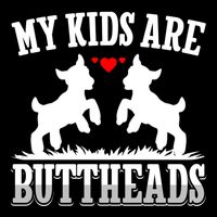 My Are Buttheads Funny Goat Lover Goat Mom Farmer Meaningful Gift Cooling Performance Crew T-Shirt