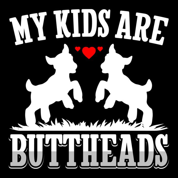 My Are Buttheads Funny Goat Lover Goat Mom Farmer Meaningful Gift Cooling Performance Crew T-Shirt