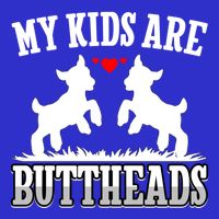 My Are Buttheads Funny Goat Lover Goat Mom Farmer Meaningful Gift Baby Bodysuit
