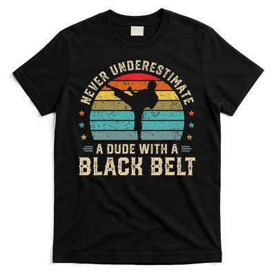 Martial Arts Black Belt Karate Jiu Jitsu Taekwondo Gifts T-Shirt