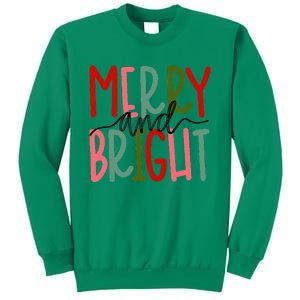 Merry And Bright Christmas Sweatshirt