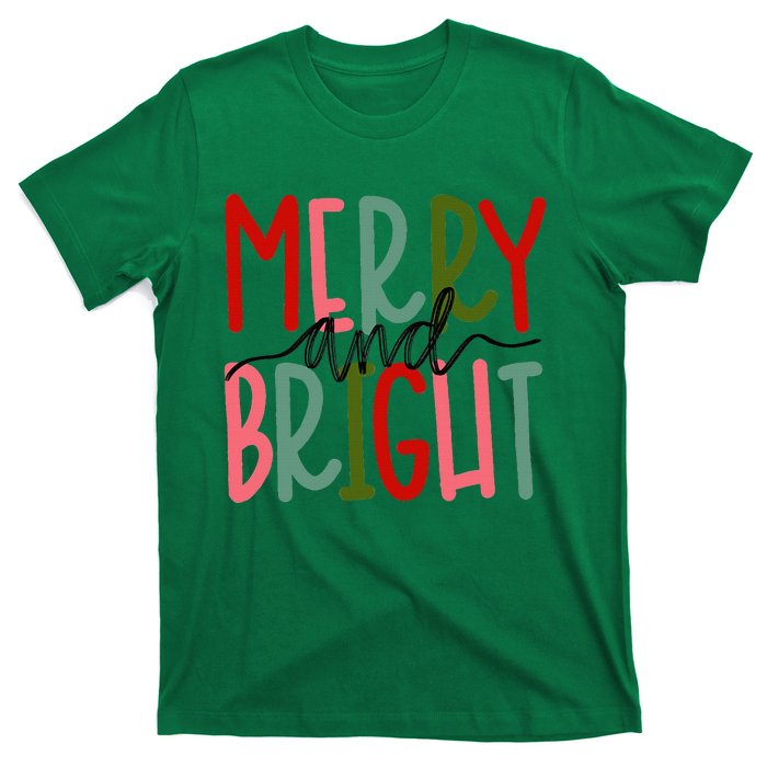 Merry And Bright Christmas T-Shirt