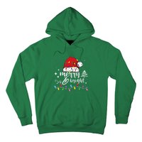 Merry And Bright Christmas Lights Xmas Hoodie