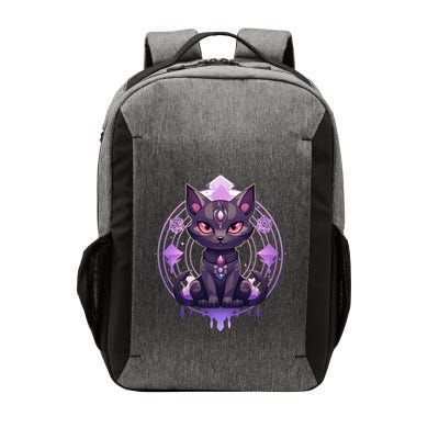 Mystical Anime Black Cat Super Fan Gift Vector Backpack