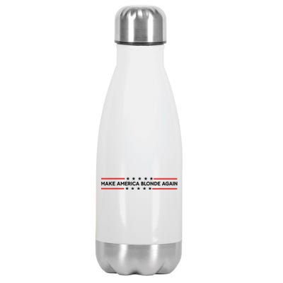 Make America Blonde Again Stainless Steel Insulated Water Bottle