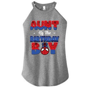 Matching Aunt Birthday Boy Women's Perfect Tri Rocker Tank