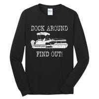 Montgomery Alabama Boat Dock Brawl Funny Dock Fight Meme Tall Long Sleeve T-Shirt