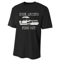 Montgomery Alabama Boat Dock Brawl Funny Dock Fight Meme Performance Sprint T-Shirt