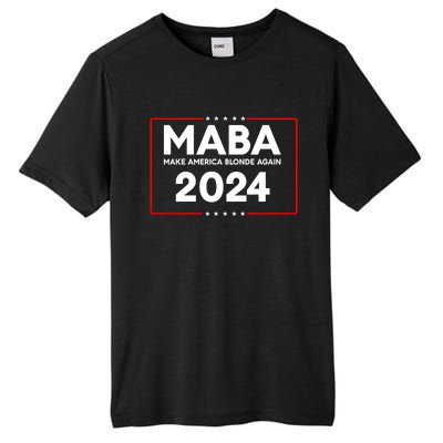 Make America Blonde Again Tall Fusion ChromaSoft Performance T-Shirt