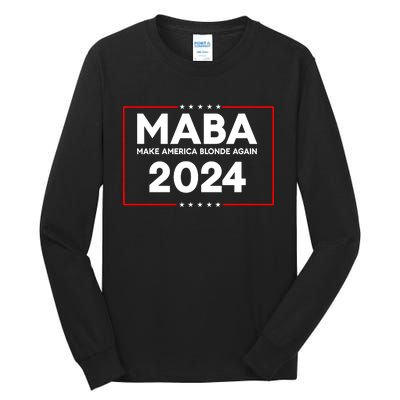 Make America Blonde Again Tall Long Sleeve T-Shirt