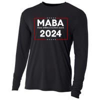 Make America Blonde Again Cooling Performance Long Sleeve Crew