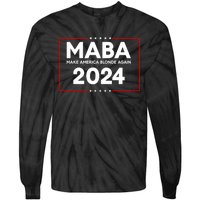 Make America Blonde Again Tie-Dye Long Sleeve Shirt