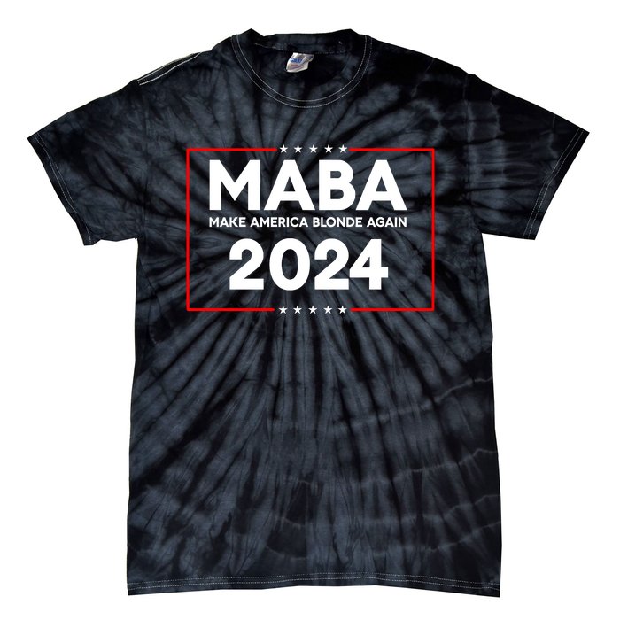 Make America Blonde Again Tie-Dye T-Shirt