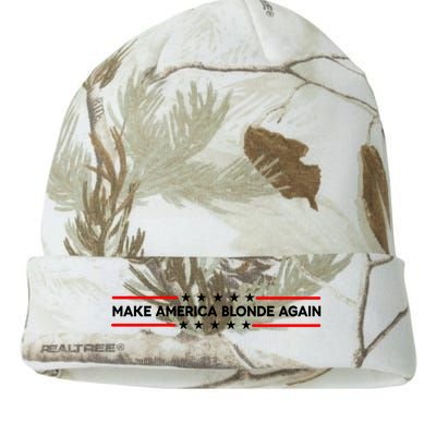 Make America Blonde Again Kati Licensed 12" Camo Beanie