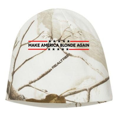 Make America Blonde Again Kati - Camo Knit Beanie