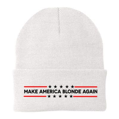 Make America Blonde Again Knit Cap Winter Beanie