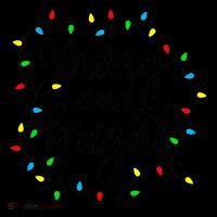Merry and bright christmas family pajamas matching  Impact Tech Backpack