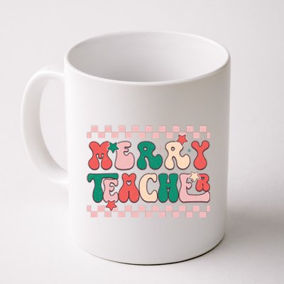 Merry And Bright Festive Graphic Coffee Mug