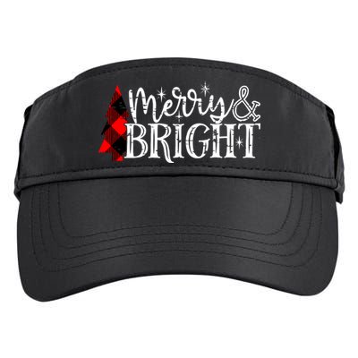 Merry And Bright Cute Christmas Gift Adult Drive Performance Visor