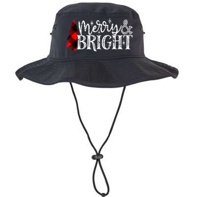 Merry And Bright Cute Christmas Gift Bucket Hat