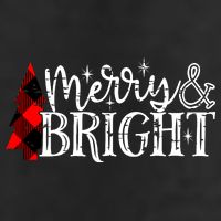 Merry And Bright Cute Christmas Gift Trucker Hat