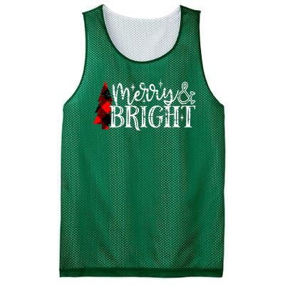 Merry And Bright Cute Christmas Gift Mesh Reversible Basketball Jersey Tank