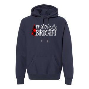 Merry And Bright Cute Christmas Gift Premium Hoodie