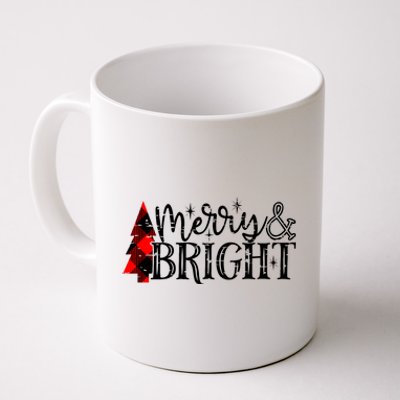 Merry And Bright Cute Christmas Gift Coffee Mug