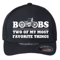 Motorcycles And Boobs Flexfit Unipanel Trucker Cap