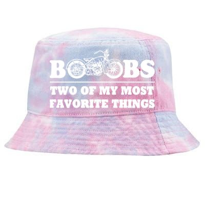 Motorcycles And Boobs Tie-Dyed Bucket Hat