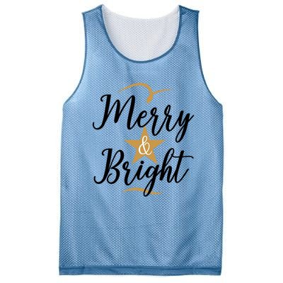 Merry And Bright Great Gift Mesh Reversible Basketball Jersey Tank