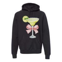 Margarita And Bow Coquette Cinco De Mayo Premium Hoodie