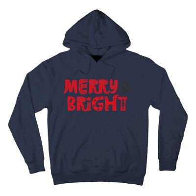 Merry And Bright Christmas Pajama Tall Hoodie