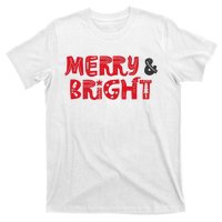 Merry And Bright Christmas Pajama T-Shirt