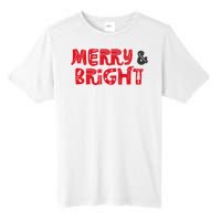 Merry And Bright Christmas Pajama Tall Fusion ChromaSoft Performance T-Shirt