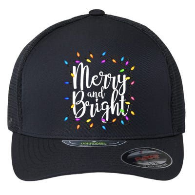 Merry And Bright Flexfit Unipanel Trucker Cap