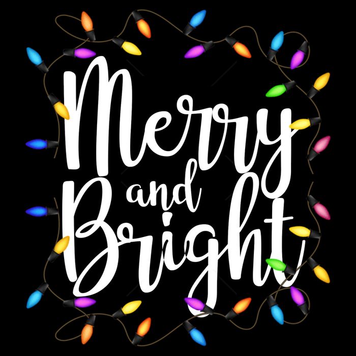 Merry And Bright Cooling Performance Crew T-Shirt
